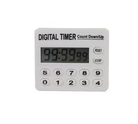 MZZYG Kitchen Timer Twelve-key Digital Electronic Timer Maximum 100 Hours Minimum 1 Second Kitchen Cooking Outdoor Sports Count-down Alarm Reminder Multiple Scenes Use