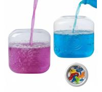 N.2 Washing Machine Dosing Ball, 160 ml, 100% Soft Silicone Tower, Rotating Cube, Ultra Quiet, Detergent Saving, Total Protection for Clothes, for Laundry, Graduated 60-160 ml