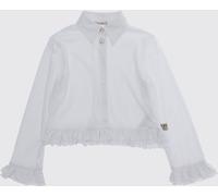 N° 21 Girl's Elegant Cotton Blend Long-Sleeved Shirt - Size: 16 - female