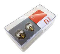 日本精機宝石工業株式会社 N-44G DJ IMPROVED NUDE Replacement Styli (2-Pack) (J-AAC0047)