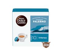 90 Capsules Espresso Blend Palermo Convenience Format 3 Packs of 30 Capsules Compatible with Dolce GUSTO Machine - L'Emporio del Caffè