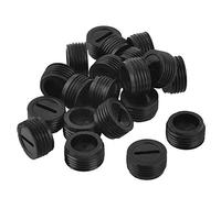 N/A 20 Pcs Male Threaded 11mm Diameter Carbon Brush Holder Cap Cap