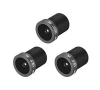 N/A 3 x Lens Camera 2.8 mm Focal Length 3MP F2.0 1/3 Inch Wide Angle for CCD Camera