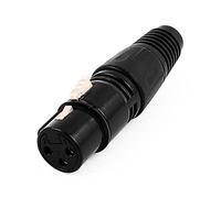 N/A 67 mm x 19 mm 3 Female Terminals C3 XLR Microphone Line Male Connector