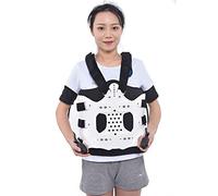 N A Adjustable Thoracic Lumbar Support Full Thoracic Brace Treat Kyphosis, Spinal Compression Fractures, Posture Appearance Spinal Injuries (With Airbag)