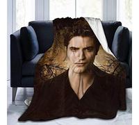 N A Edward Cullen Twilight Blanket Robert-Pattinson Ultra-Soft Micro Fleece Blanket Lightweight Cozy Flannel Throw Blanket for Children/Adults Decor Gift