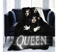 N A Flannel Throw Blanket Queen Band Rock Multi-Purpose Warm Plush Fleece Blanket Lightweight Blanket for Car Inner Bedroom Living Room Travel 80x60 inch