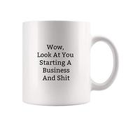 N/A, Funny Business Owner Ceramic Mug - 11 oz, New Business Gift, Fashionable Design for Hot and Cold Drinks