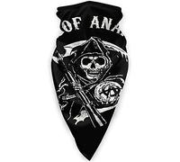 N / A Headwear,Windproof Sports Mask,Bandana,Half Face,Magic Shield Scarf,Balaclava,Sons Of Anarchy Men & Women Breathable Dustproof Tube Mask Neck Warm Gaiter Multi Function