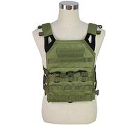 N / A JPC Tactical MOLLE Vest, Military Combat Training Competition Protection Outdoor Military Uniform Uniform Combat Equipment