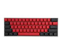 N/A Keycaps, 61 Keys PBT Keycaps Backlight Two-Color Mechanical Keyboard Keycpas for Ducky / GH60 / RK61 / ALT61 / Annie/Keyboard Poker Keys (Only sell keycaps)