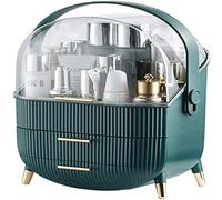 N A Makeup Organizer Drawer Dustproof Cosmetic Storage Beauty Organizer, Makeup Utensils for Bathroom, Bedroom Stylish drawer system with chrome handles Big, great gift