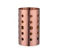 N / A Meisha Kitchen Utensil Holder, Stainless Steel Cooking Holder, Round Shape Utensils Crock, Chopsticks Tableware Storage Rack Utensil Organizer (Rose Gold)