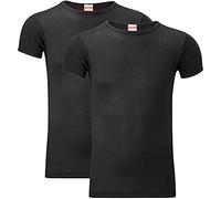 'N/A' Men's Thermal T Shirt Base Layer Top - Lightweight Jumper, Warm Underwear Base Layer & Quick Drying Sweatshirt, Great for Winter Pack of 2 (XL, Black)