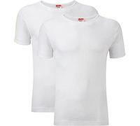 'N/A' Men's Thermal T Shirt Base Layer Top - Lightweight Jumper, Warm Underwear Base Layer & Quick Drying Sweatshirt, Great for Winter Pack of 2 (XXL, White)
