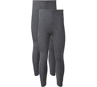 'N/A' Men's Thermal Underwear Bottoms, Long Johns for Men Trousers Warm Base Layer Ultra Soft Trousers Leggings Pants Pack of 2 (XXL, Charcoal)
