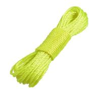 N/A Nylon Washing Line Washing Line 9.4 m 30.8 ft Length Yellowgrenn