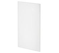 N/A Pacco 8mm Clear Walk In Shower Glass | 1850mm x 1000mm