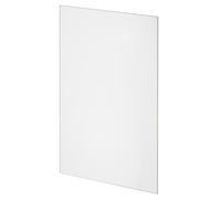 N/A Pacco 8mm Clear Walk In Shower Glass | 1850mm x 1200mm