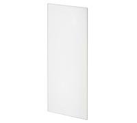 N/A Pacco 8mm Clear Walk In Shower Glass | 1850mm x 760mm