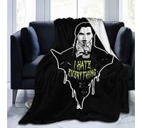 N A Wednesday Addams Ultra Soft Micro Fleece Blanket Air Conditioner Blanket for All Season Lightweight Blankets Bed,Sofa,Chair, Camp Bed Living Room 50X40 in-Multicolor-50x40 inch for Kids