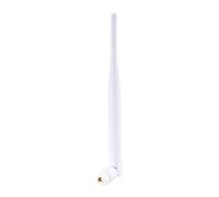 N/A WiFi Antenna 5dBi High Gain 2400-2500MHz SMA Male Connector Omni Direction 195 mm Folding Compatible with Bluetooth/Zigbee Antenna White