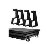 N//B 4 Pieces Cooling Stand Compatible for PS4 Slim/Pro, Horizontal Holder Bracket, Game Console Cooling Accessories (PS4 Pro)