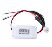 N+B External Light Switch Sensor, Automatic Dusk Till Dawn, Push Button Actuator, 10-100W, 3.7-18V, IP44, 1-way, Surface Mount, 1 count