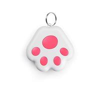 N+B GPS Pet Cat Dog Tracker, Mini Anti-Lost Waterproof Bluetooth Locator, Accessories, Smart Wireless Tracker Finder for Suitcase Key Wallet Importan Item Anti Theft Alarm Tracking Devices (Pink)
