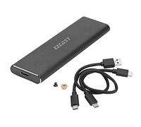 N+B M2 SSD Hard Disk Drive Adapter NVME PCIe Enclosure M.2 to USB Type C 3.1 GEN2 M Hard Case Key External Tool-free for Laptop