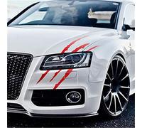 N//B Reflective Car Sticker Claws Scratch, Waterproof Monster Claw Scratch Decal, Car Stickers Accessories (Red), 40cm x 12cm, 211126