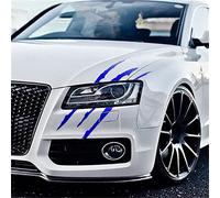 N//B Reflective Car Sticker Claws Scratch, Waterproof Monster Claw Scratch Decal, Car Stickers Accessories (Blue), 40cm x 12cm