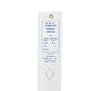 N.B.T.-Waxed Silamide Skeins Thread-Nylon,Silk Replacement for Hand Sewing- White
