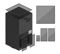 N+B Xbox Series X Dust Cover, PVC Plastic, Anti-Dust Filter, Compatible with Xbox Series X