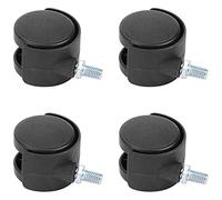 N Bed Casters 4Pcs 1.5In Casters 360 Degree Rotatableiversal Plastic Wheel Fornet Chair Plastic Ruedas De Silla Caster