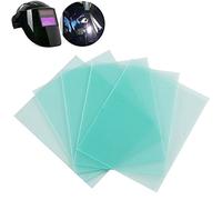 N/C 10 Pcs Welding Helmet Lens Variable Light Welding Protection Lens Protective Plate Spare Replacement Lens for Industrial Welding,120 X 95mm