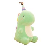N /C Cartoon Dinosaur Plush Doll Cute Kids Stuffed Toys, Animal Plush Toy Pillows, Perfect Present for Children Adults (Green, 15cm*23cm)