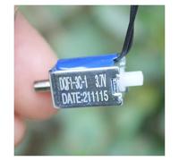 N/C DC 3.7V Micro Electric Solenoid Valve Normally Closed Air Release Valve 2-Way Electric Control Switch for Gas Rapid and Sensitive