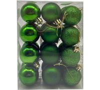 (N) Christmas Decorations Promotion 3cm Christmas Tree L Bauble Hanging Home Party Ornament Decor Christmas Ornaments Xmas Gifts for Family Friends Hangin
