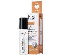 Nø Cosmetics Shine Today, Retinoid Eye Roll-On 10 ml, Reduces Face Wrinkles, Bags and Dark Circles - Fresh Kick for Tired Eyes - with Particularly Compatible Retinoid
