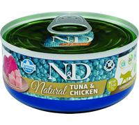 N&D CAT NATURAL TUNA & CHICKEN 70 GR