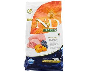 N&D PUMPKIN CAT LAMB & BLUEBERRY NEUTERED ADULT 5KG