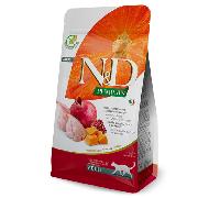 N&D Pumpkin Cat Quail & Pomegranate Complete Food For Adult Cats Without Grains
