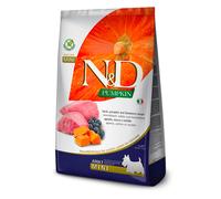 N&D Pumpkin Dog Lamb/Blueberry Mini Complete Food For Adult Dogs Without Grains
