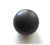 N&D Store Unpolished Shungite sphere 50 mm Healing Crystal Ball for meditation and massage