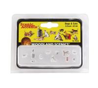 N Dogs & Cats Woodland Scenics (US IMPORT)