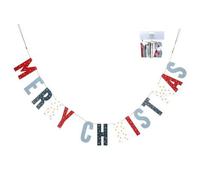 N/E Wood Merry Christmas garland