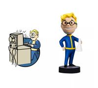(N) Fallout 4 Vault Boy Bobblehead Gaming Anime Figures Toys Series Collection Model