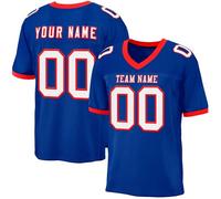 N-Fl Jersey Mens Sports T Shirt Personalized or Blank Quick Dry Breathable Short Sleeve T-Shirt for Women Kids Small ~ 19XL