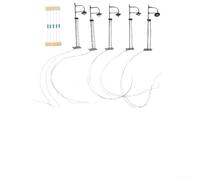N for Spur Lantern Posts 1:160 Warm White LED with Resistance N | Warm white LED light, ideal for night scenes, includes resistors, voltage resistant up to 16 V